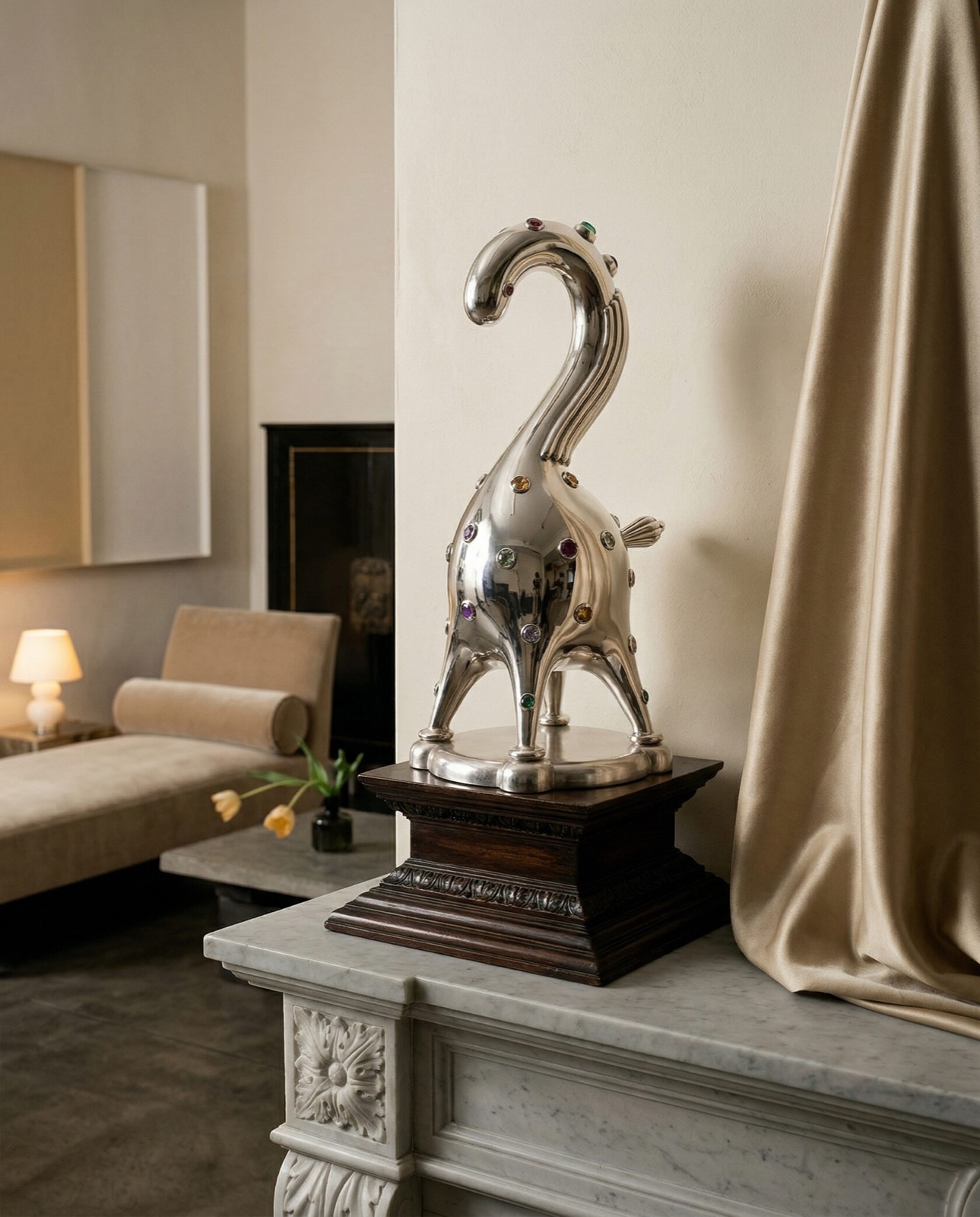 Yoomoota collectible design in interior — 3