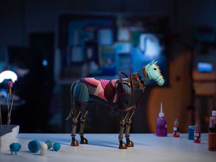 Horse — коллекционный арт-объект, планета Brands, Yoomoota