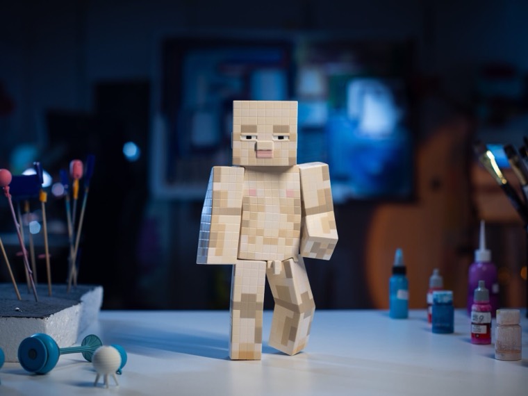 Cube dude — коллекционный арт-объект, планета Square Cubed, Yoomoota