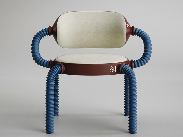 Long Chair — коллекционный арт-объект, планета Potato-1 Station, Yoomoota