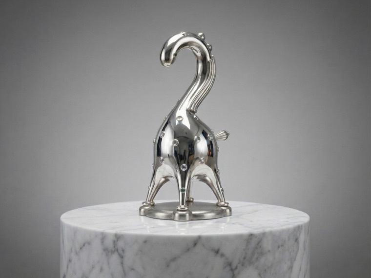 Silver Stallion — коллекционный арт-объект, планета U2BEBETTER, Yoomoota