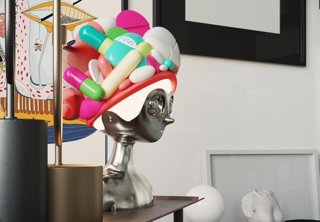 Curiosity lamp view 3
