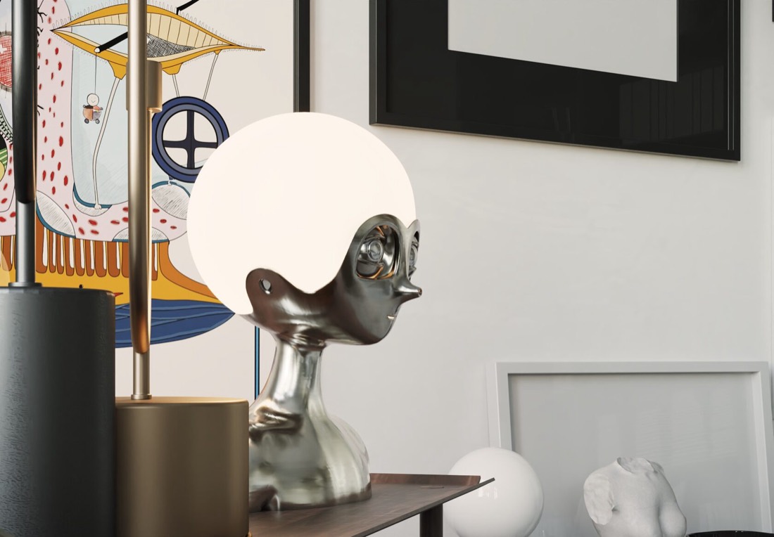 Curiosity lamp view 4