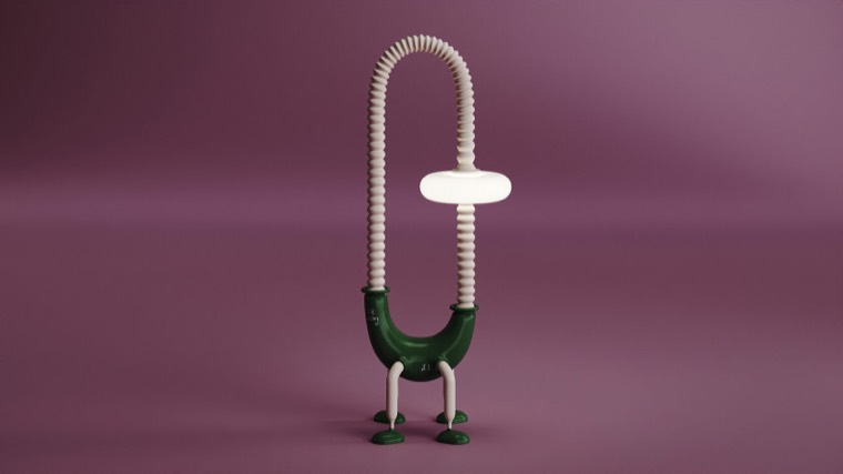Long lamp — коллекционный арт-объект, планета Potato-1 Station, Yoomoota