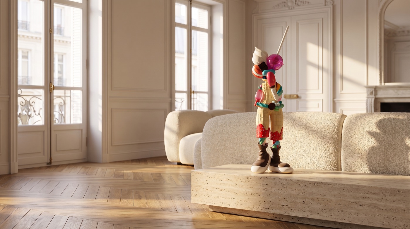 Candy Lady in interior