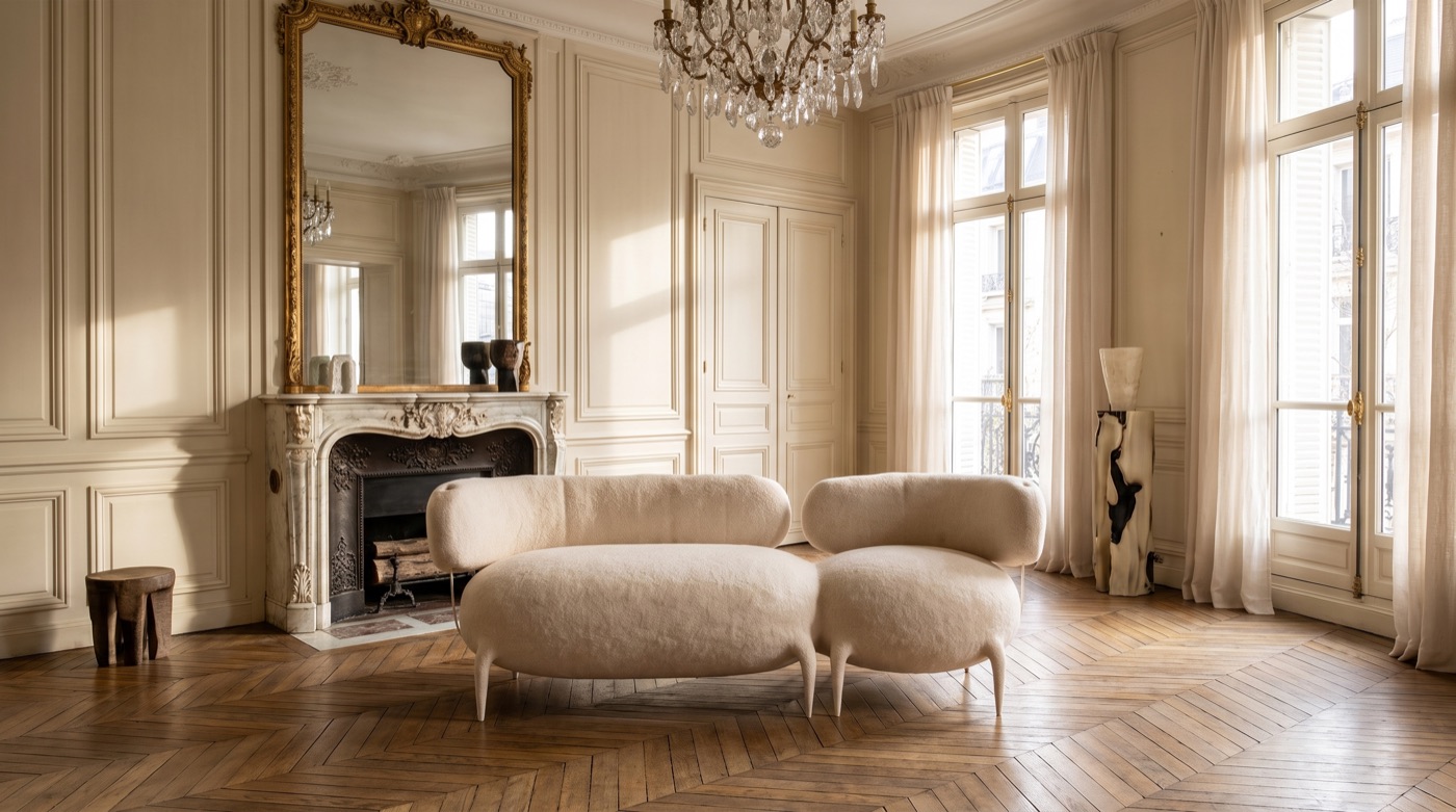 Lymphosofa — collectible design in a luxury interior